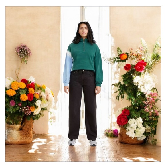 Levi’s 90’s Black Soul-Loose -Mid Rise Straight Fit Jean -EUC!!😍🖤Sz 32​🍂​ - Picture 2 of 10